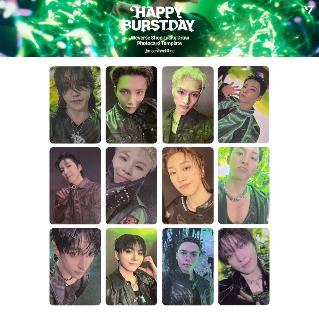 WTS Seventeen Svt HBD Happy Burstday Weverse Wvs LD Lucky