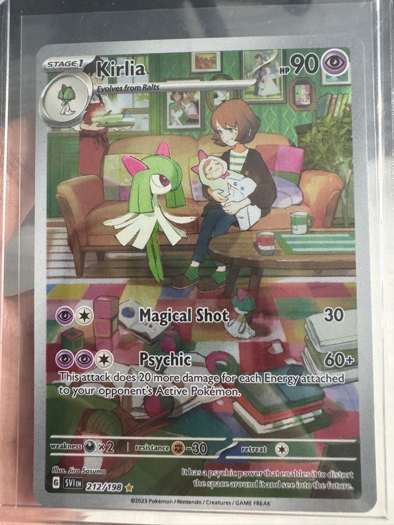 WTT/WTS SV1 Pokemon SV base Kirlia IR #212, Hobbies & Toys, Toys ...