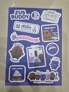 ZUS Coffee 2026 CNY stickers, Hobbies & Toys, Collectibles ...