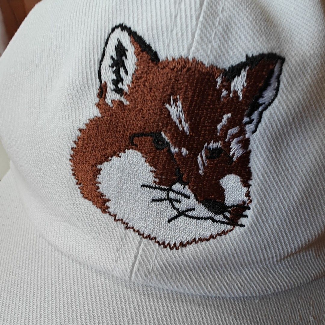 Maison Kitsune Paris 法國狐狸刺繡Cap帽Unisex Large