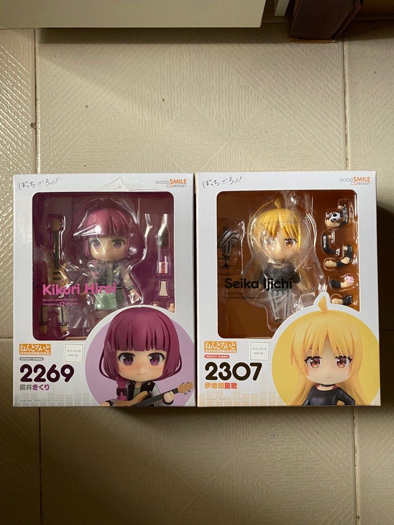 僅拆檢黏土人Nendorid 2269 2307 孤獨搖滾廣井星歌, 興趣及遊戲, 玩具& 遊戲類- Carousell