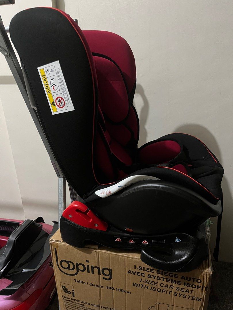 Apruva Nyssa Carseat (Category: Car Seats) located in Mandaluyong City. Submitted by flyingmommaa (Listing ID 1376948833, Image 2). Description: what you see is what you get APRUVA NYSSA Carseat Rearward facing from 0-10kgs Forward facing from 9 - 20kgs Group 0+/1 RFS: upgrade SF: shouldered by client .