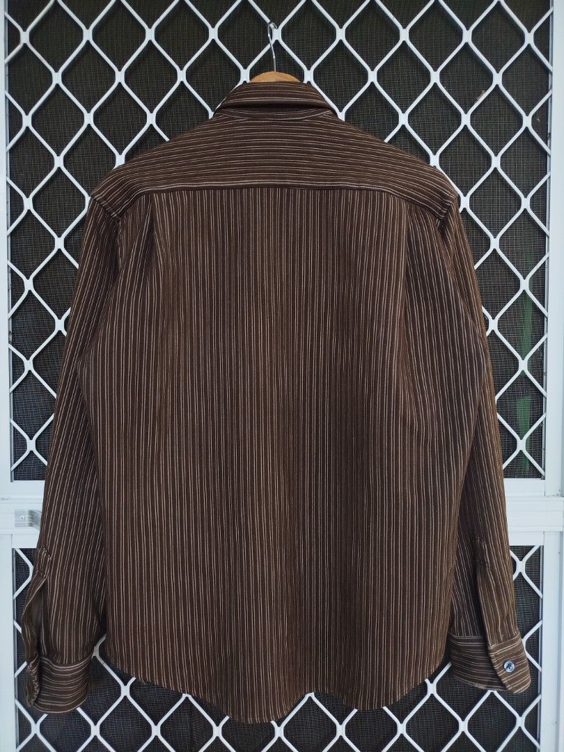 Beams Japan Striped Cord Type Longsleeves (Category: Formal Shirts) located in Zamboanga. Submitted by notcaker (Listing ID 1376864983, Image 2). Description: L to XL fittings Signs of usage but in excellent condition 📩For more info.
