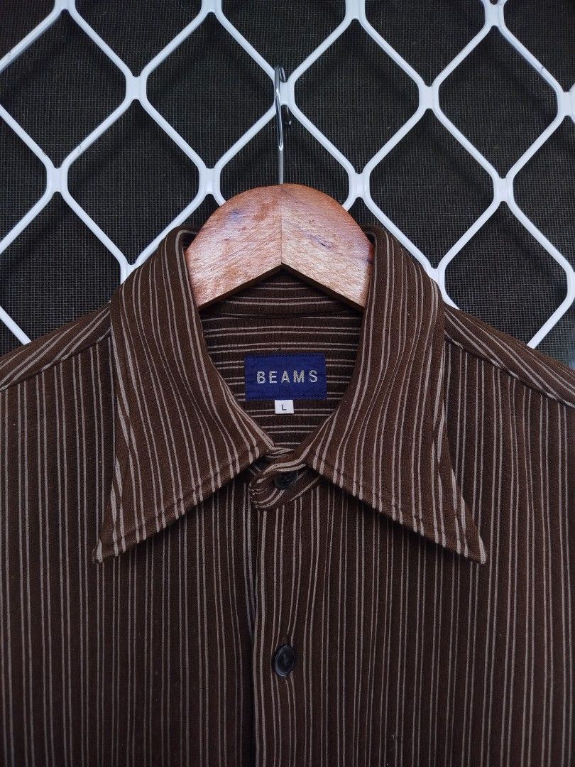 Beams Japan Striped Cord Type Longsleeves (Category: Formal Shirts) located in Zamboanga. Submitted by notcaker (Listing ID 1376864983, Image 3). Description: L to XL fittings Signs of usage but in excellent condition 📩For more info.