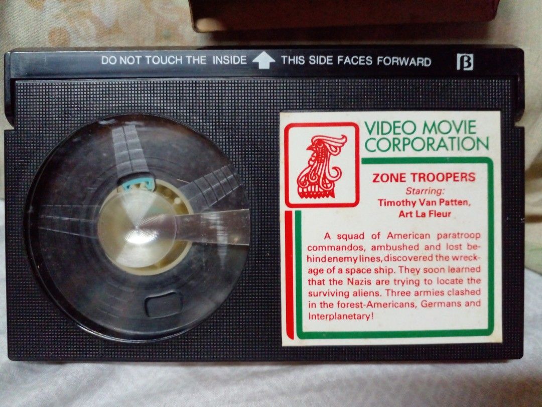 Betamax tape.zone Troopers (Category: CDs & DVDs) located in General Santos City (Dadiangas). Submitted by someretrostuff (Listing ID 1376824918, Image 2). Description: gcash/lbc-cop.
