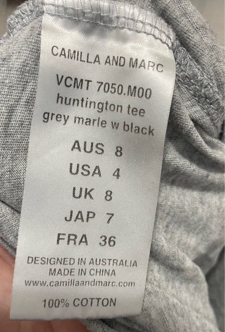 Camilla & Marc tee (Category: Women's Clothes) located in Penshurst. Submitted by leoniemckin (Listing ID 1376841940, Image 3). Description: .