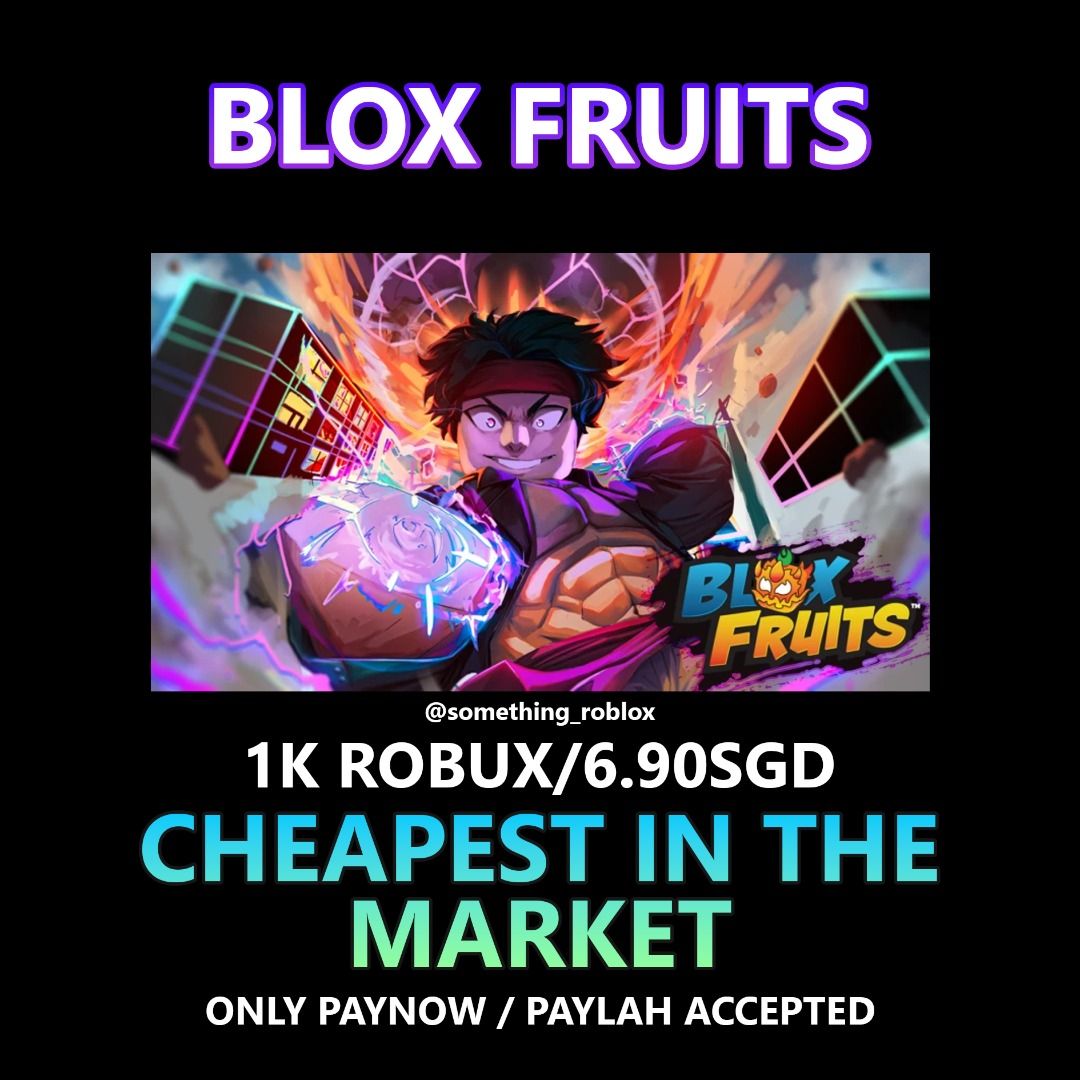 🔥[CHEAPEST]🔥 Blox Fruits gamepass Roblox In-game gifting