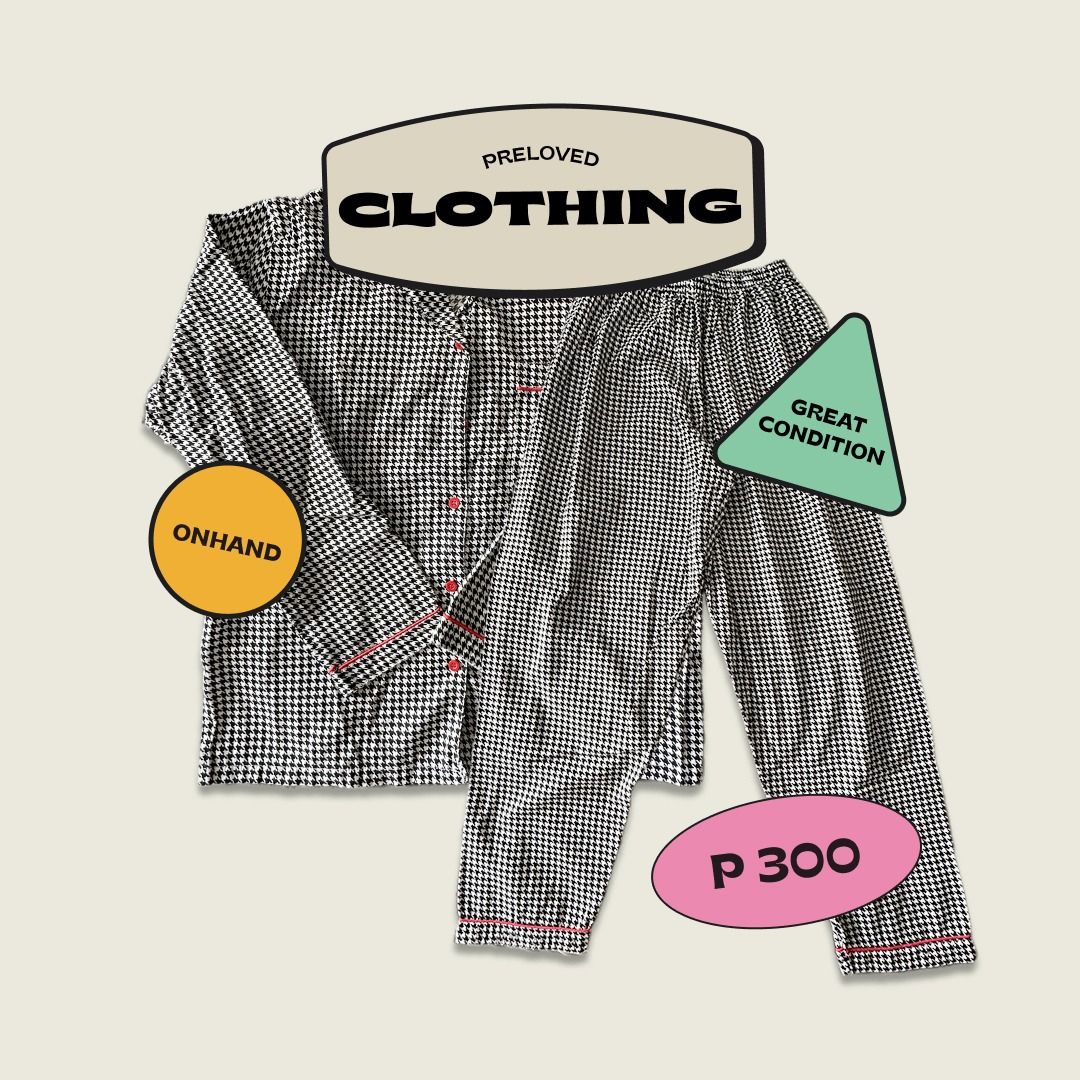 Louis Checkered Gray Jisung Pajama Set (Category: Sets & Coordinates) located in Caloocan City. Submitted by jageungage (Listing ID 1376983040, Image 1). Description: [ON HAND] Preloved Louis Checkered Gray Jisung Pajama Set (Replica) RFS: Decluttering some items! Need Funds [Item!] Louis Checkered Jisung Pajama Set (Gray) - 300 PHP [Sizes!] Louis Checkered Jisung Pajama Set (Gray) - XL / EU 54 / UK 44 / US 44 [Condition!] Clothes are in good con