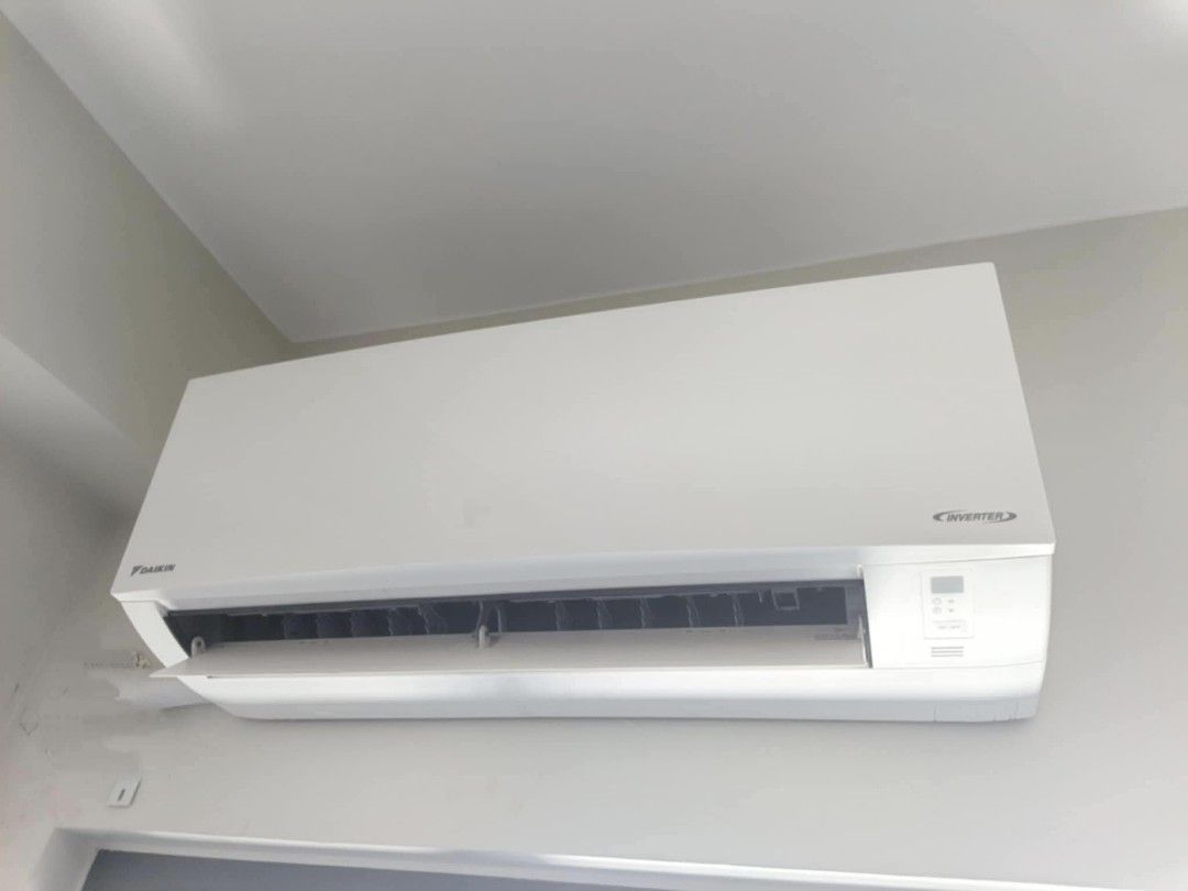 DAIKIN D-SMART INVERTER SPLIT TYPE AIRCON (Category: Air Conditioning and Heating) located in Quezon City. Submitted by airconph. (Listing ID 1376874204, Image 2). Description: 🌿SPLIT TYPE AC INVERTER (Brand New) ✓Authorized Dealer/Installer ✓Lowest Price Offer/Complete Warranty ✓Same Day Delivery Installation ❄️DAIKIN D-SMART SERIES INVERTER ❄️DAIKIN D-SMART QUEEN INVERTER ❄️DAIKIN D-SMART KING INVERTER Model: 👉(FTKQ-BVA/ FTKC-AVA/ FTKZ-WVM) A