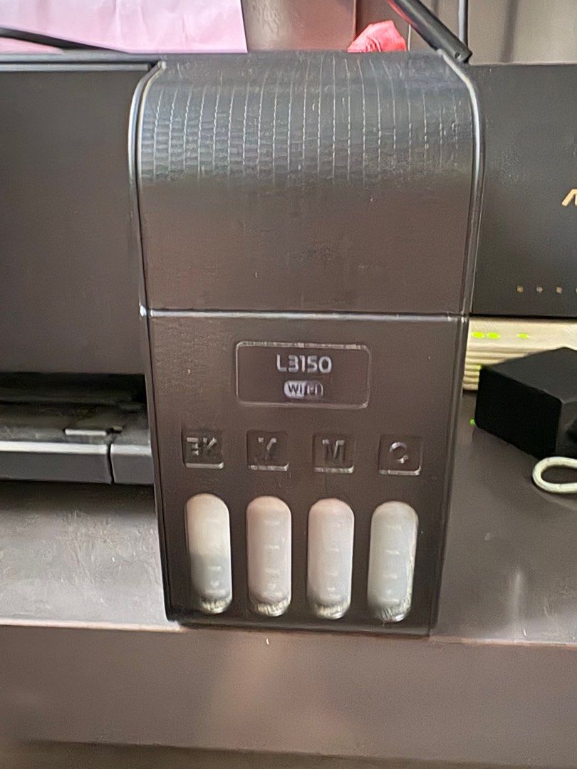 Epson Printer (Category: Printers, Scanners & Copiers) located in Singapore. Submitted by hweehong13 (Listing ID 1376960385, Image 3). Description: seldom used looks new; no visible damage everything on the last picture will be provided - 1 set of replacement ink.