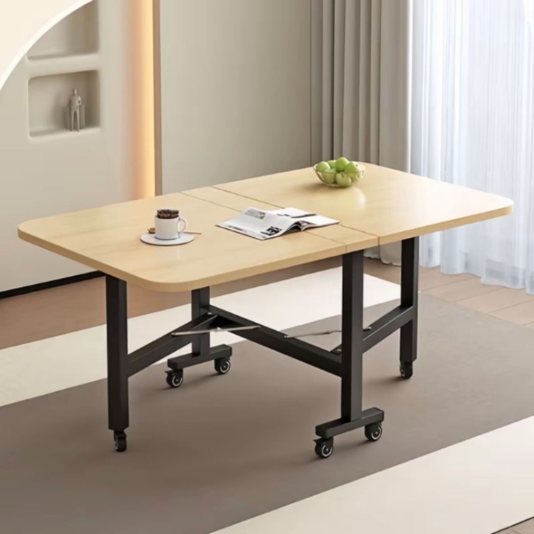 Foldable Dining Table | Space Saving Table | Rectangular Foldable Table ...
