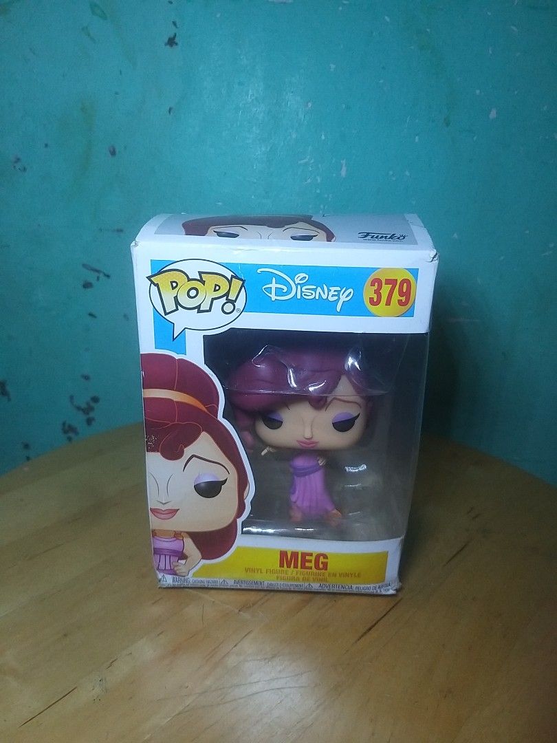 Funko Pop Meg figure De Vinil Disney 379., Toys & Collectibles, Mainan ...