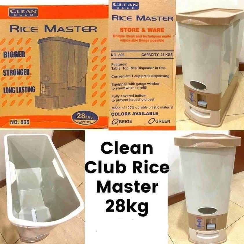 Gsb Rice Dispenser (Category: Pitchers & Dispensers) located in Manila. Submitted by dolorchris69891 (Listing ID 1376867212, Image 1). Description: RICE MASTER 28kilos .