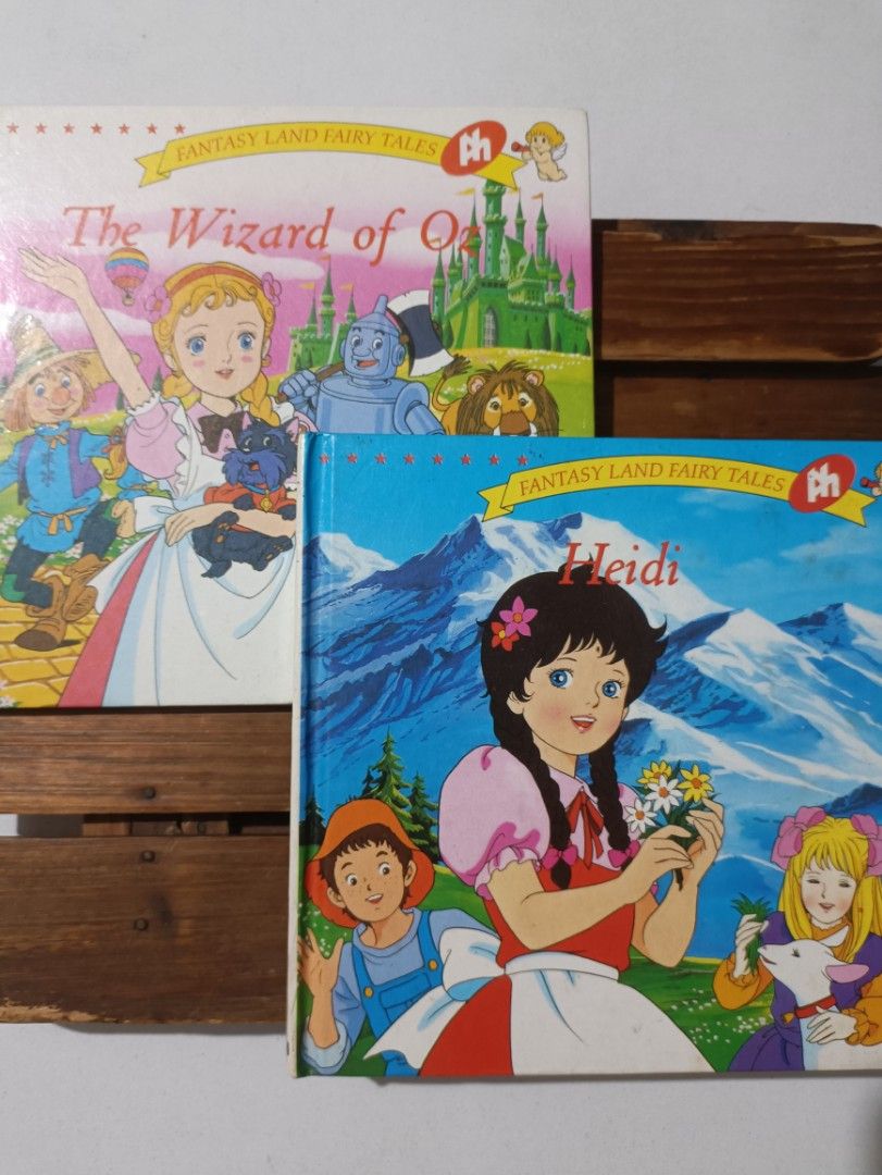 Heidi & Wizard of Oz set (Category: Children's Books) located in Manila. Submitted by krishna_ayanami (Listing ID 1376986857, Image 1). Description: Feel free to ask questions about the item Wizard of Oz - 140 Heidi -40.