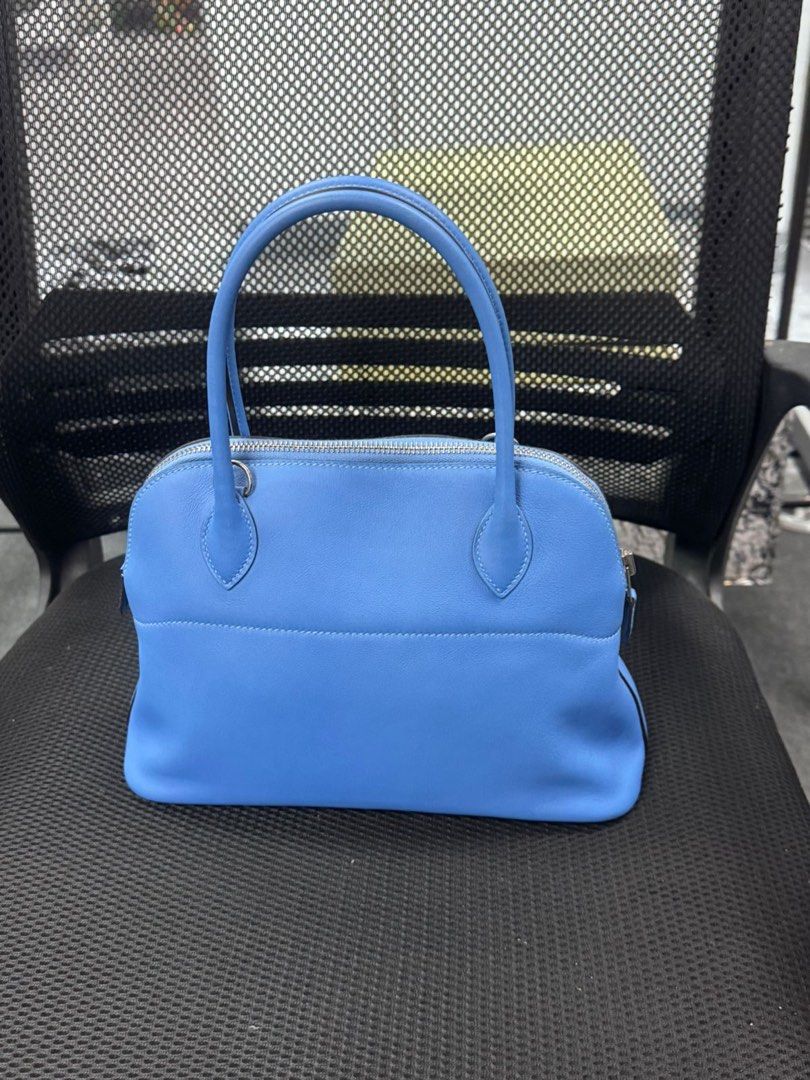 🌺Hermes Bolide 3- Hydra Clemence (Category: Luxury Bags & Wallets) located in Rodriguez. Submitted by cynanshoesandbags (Listing ID 1376941747, Image 2). Description: This item is preloved it has minimal signs of wear but not noticeable as you can see on the photo but super maganda pa .