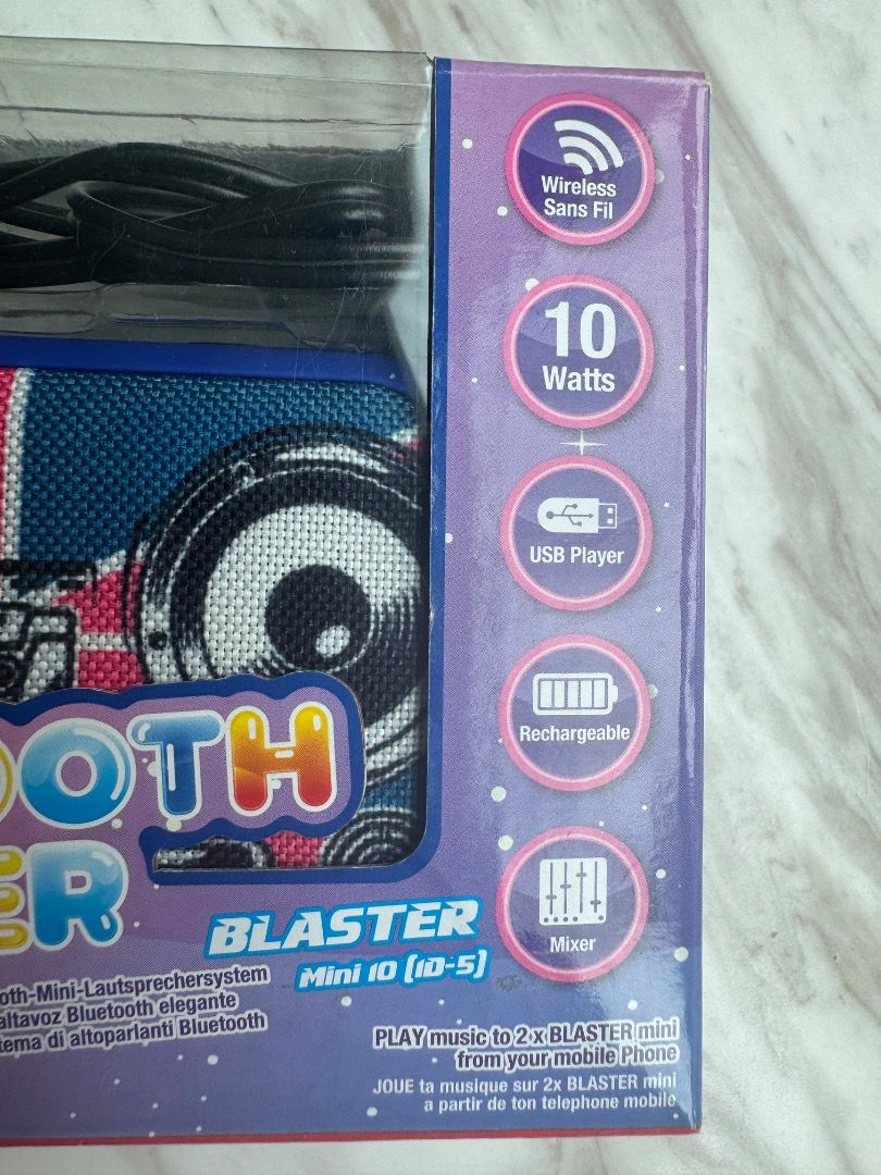 iDance Blaster Mini iD (i0-5) Bluetooth Speaker (Category: Soundbars, Speakers & Amplifiers) located in Singapore. Submitted by selinbahar (Listing ID 1376923260, Image 3). Description: Brand new iDance Blaster Mini iD (i0-5) Bluetooth speaker. Features wireless Bluetooth playback, USB and Micro SD slots, and a rechargeable battery. Includes a USB cable for charging. Compact size, perfect for bringing the party anywhere!.