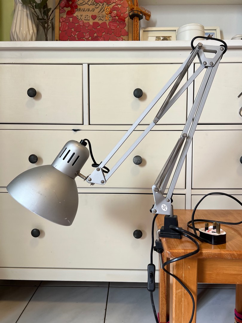 IKEA adjustable table / work lamp, Furniture & Home Living, Lighting ...
