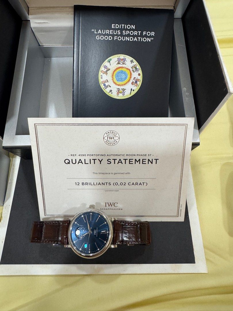 IWC Portofino IW459006, Luxury, Watches on Carousell