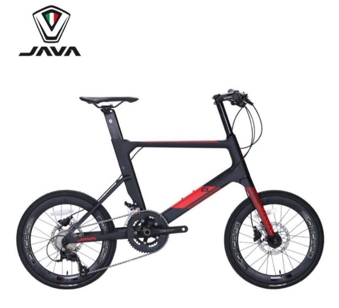 Java Mini Velo CL CB 22 Speed (Category: Bicycles) located in Singapore. Submitted by yongsherry (Listing ID 1376849607, Image 2). Description: Java Mini Velo CL CB 22S (Black & Red) - Serial No. 2021050838 - Shimino 105 groupset - Installed front & back lights & water bottle holder Everything in good condition! Original price at $1255, selling $600 PM me now for meet up collection .