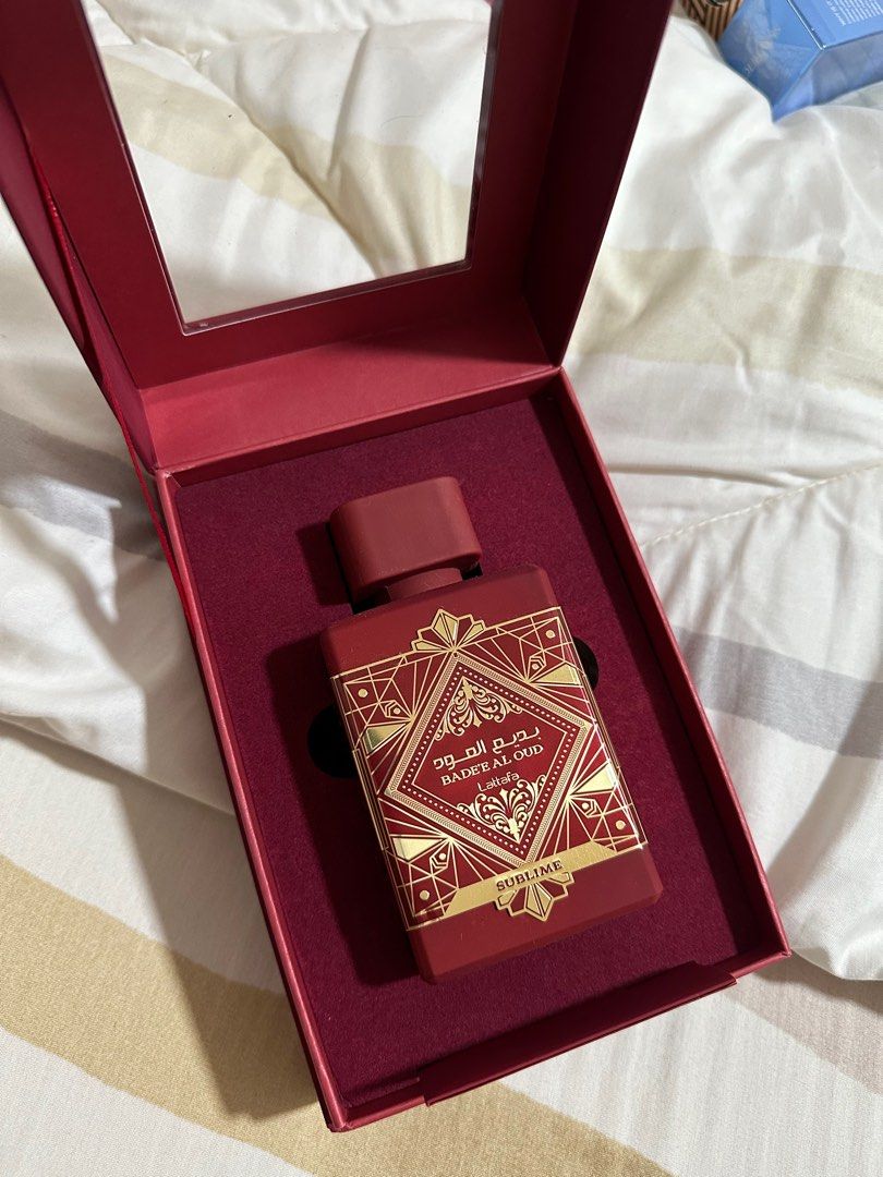 Lattafa Sublime perfume (Category: Garage sale) located in Singapore. Submitted by all_authenticx (Listing ID 1377000881, Image 2). Description: Sprayed 4-5 times. Bottle is practically full. Comes with box and card. .