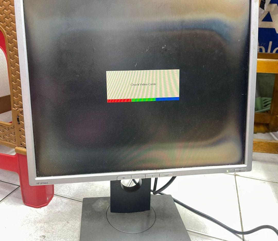 Layar LCD Monitor HP LP1965 19-inch Seken With Stand, Elektronik ...