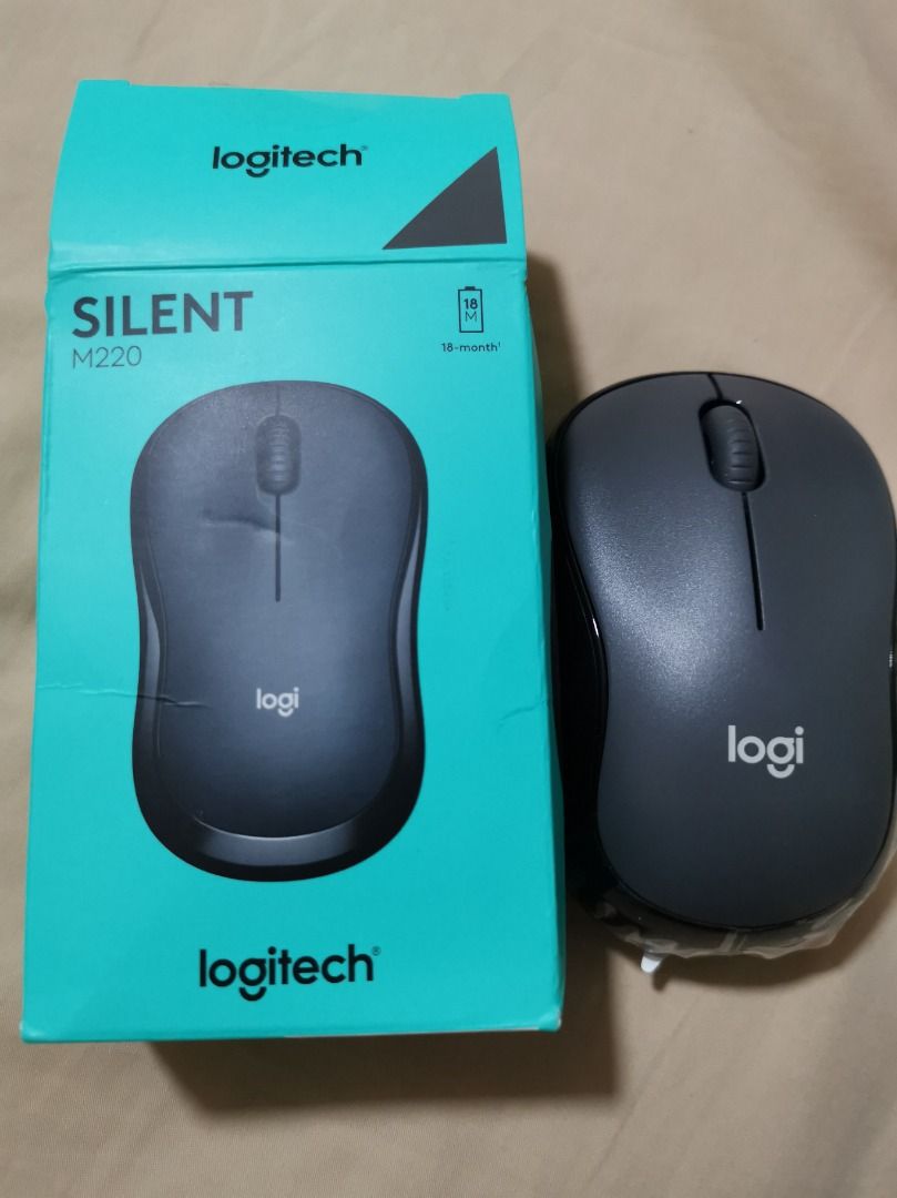 Logitech M220 Silent Wireless Mouse - Brand New63221797510787110