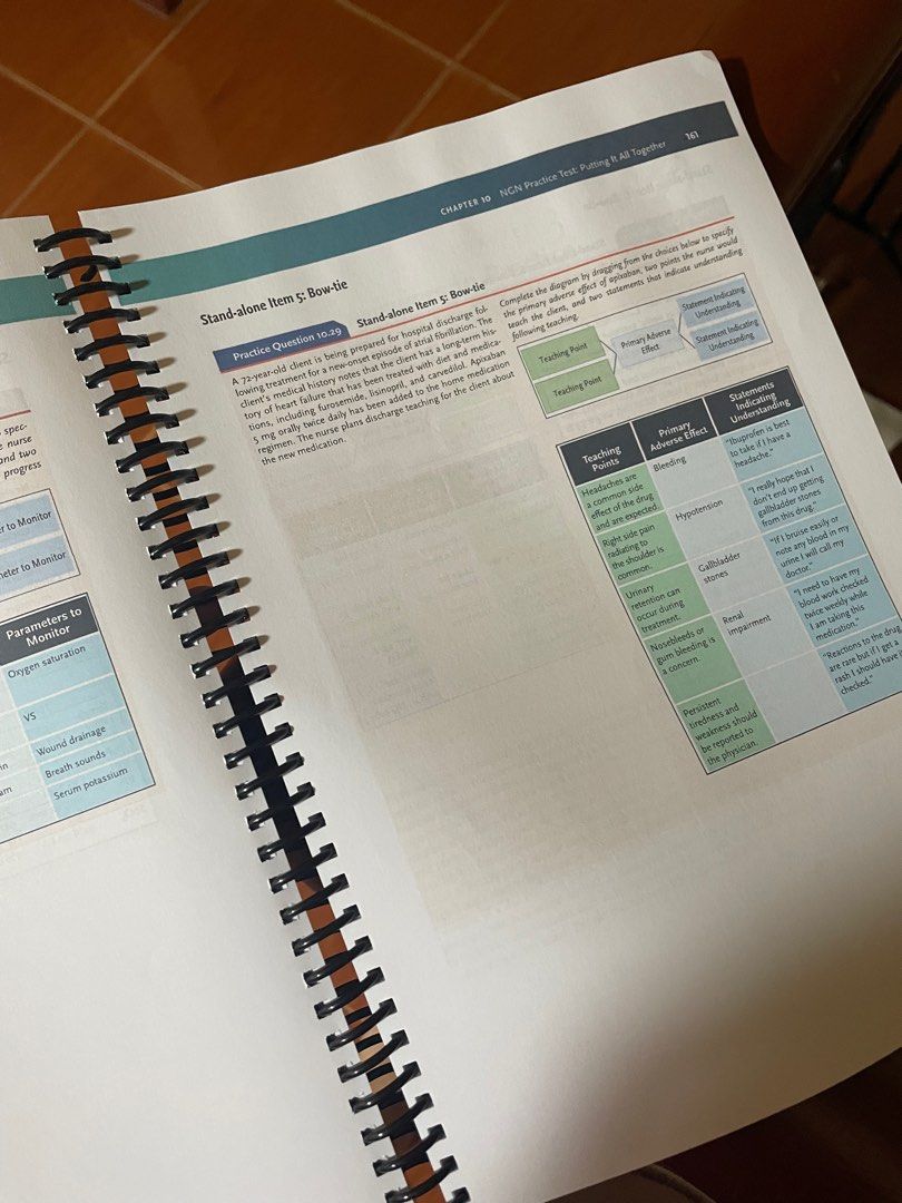 Nursing Item ❗️NCLEX New Generation Test Items (Category: Textbooks) located in Bulacan. Submitted by bearshn (Listing ID 1376946826, Image 2). Description: Unused Nursing Item ❤️ Notes: ❗️Brand New ❗️No Highlights ❗️Clear Copy ❗️Big Size A4 ❗️Good for NCLEX Shipping fee will be shouldered by the buyer .