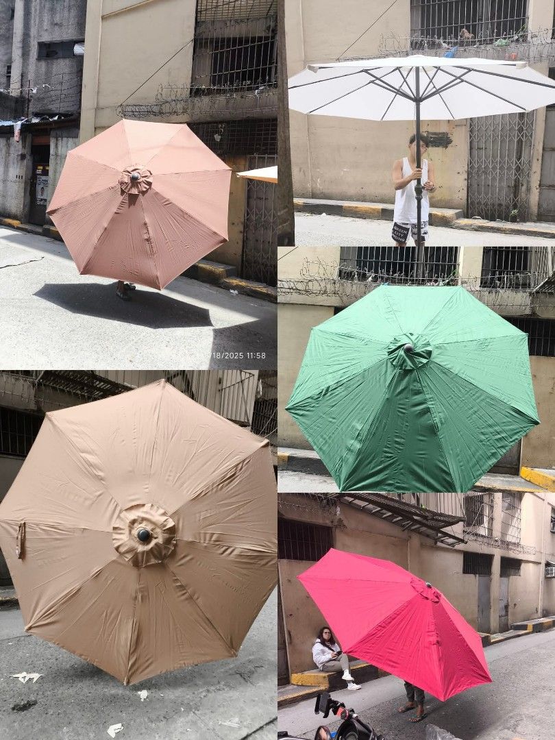 Patio umbrella (Category: Umbrellas) located in Manila. Submitted by jelai.cybyb (Listing ID 1376925944, Image 1). Description: same day delivery cash on delivery.