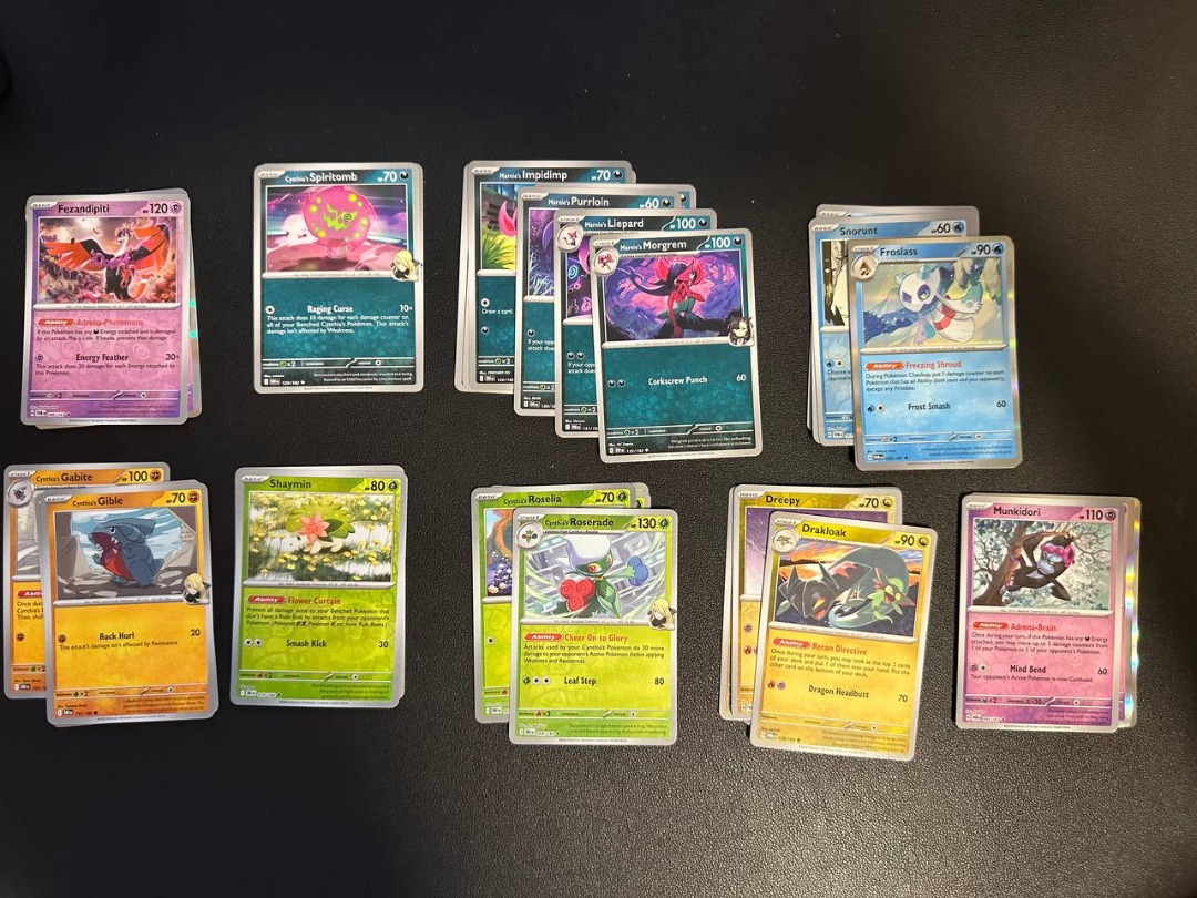 Pokemon PTCG Deck essentials, staples, playables, bulk SV1 DRI SCR SFA ...