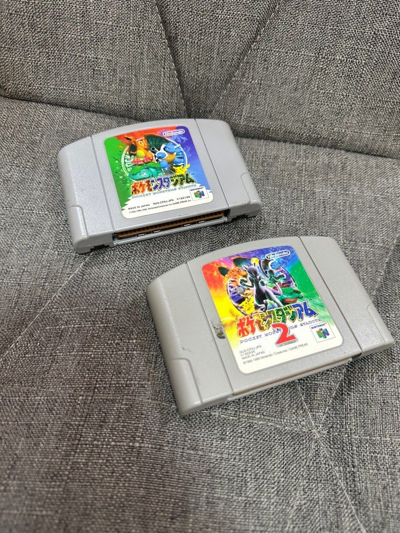 Pokemon stadium N64 (Category: Nintendo) located in Makati City. Submitted by japankycollection (Listing ID 1376931745, Image 1). Description: Selling it as is Untested kasi wala akong console But the item is in good condition.