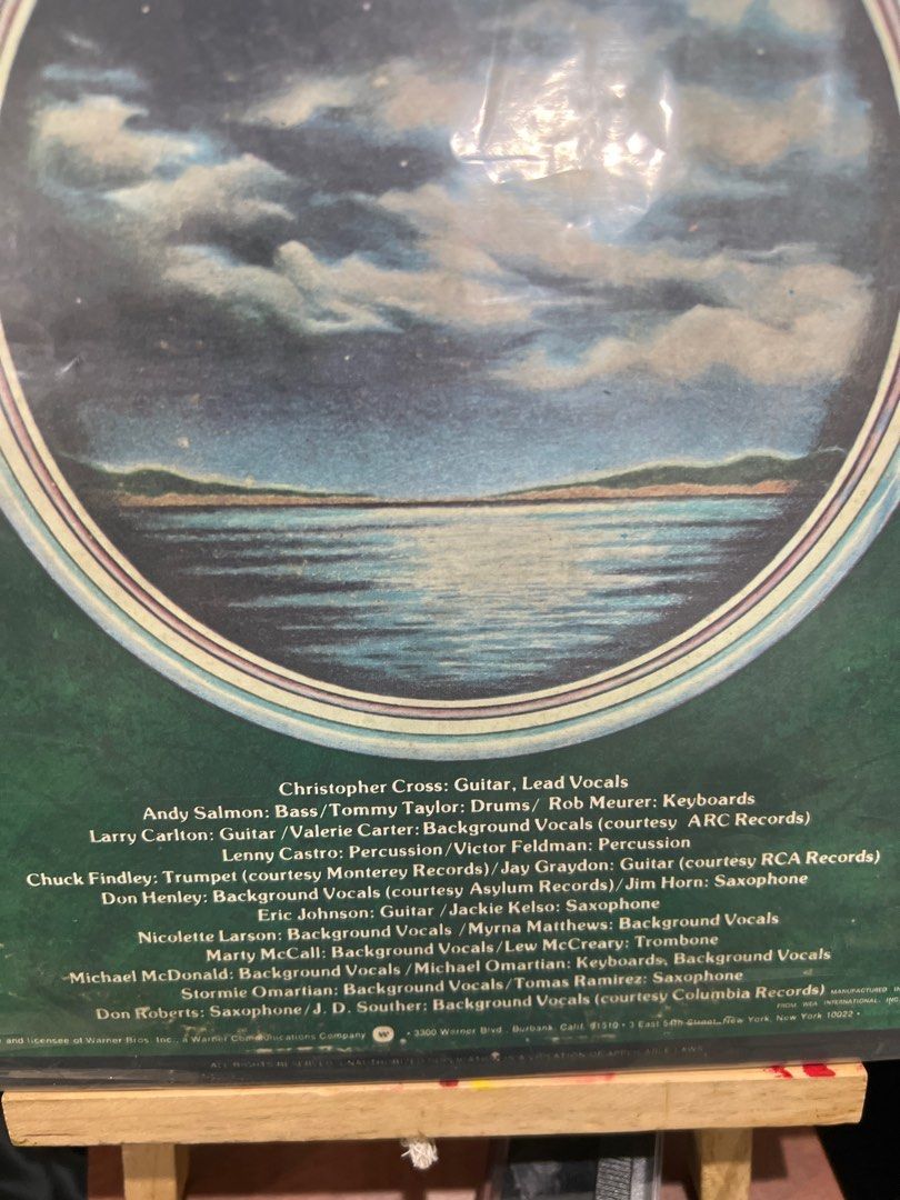 Christopher Cross (Self Titled) LP (Category: Vinyls) located in Quezon City. Submitted by thegroovearchive (Listing ID 1376968002, Image 3). Description: VG condition US Pressed Includes “Sailing”, “Ride Like the Wind”, “Never be the Same” .