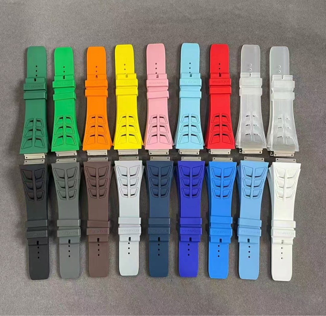 リシャールミル ラバーストラップ ベルト RM10 STRAP ORANGE M