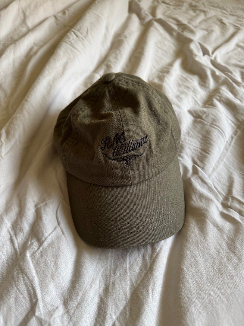R.M. Williams Cap (Category: Caps & Hats) located in Singapore. Submitted by vhtimbo (Listing ID 1376863243, Image 2). Description: Genuine RM Williams cap purchased from the store in Perth..