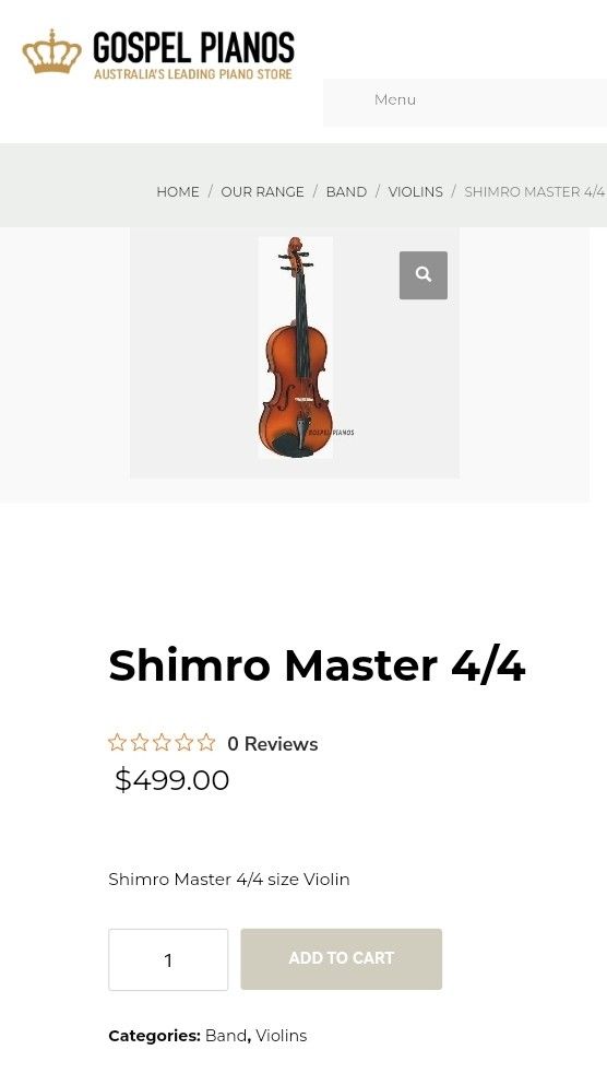 Shimro st.antonio All Solid Violin 4/4 (Category: Musical Instruments) located in Baguio. Submitted by kikay_moto (Listing ID 1376869916, Image 1). Description: .