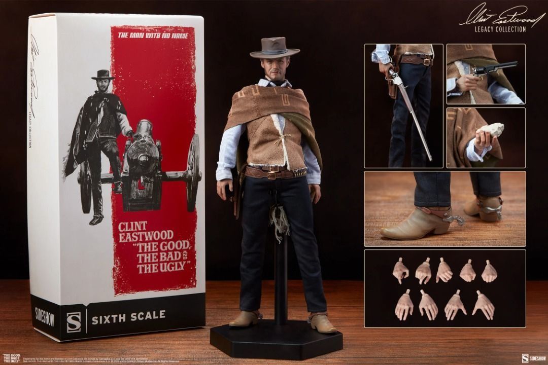 Sideshow Collectibles Blondie Man with No Name Good Bad and the Ugly ...