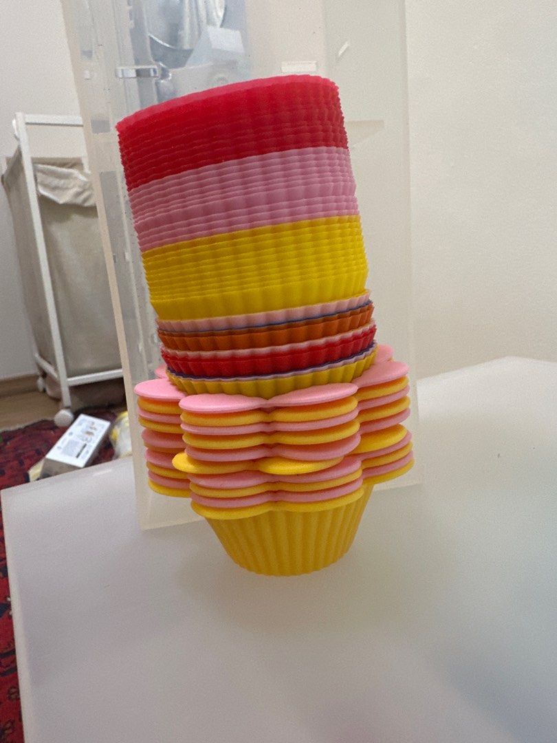 Silicone Cupcake Liners - Assorted Colors