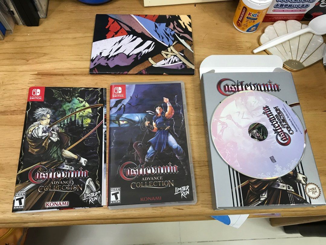 Switch Limited Run - Castlevania advance 限定版 （分類：其他）位於 Hong Kong。 由 hk_retrostore 提交（商品編號 1376824233，圖片 3）。簡介： 極新淨 ，limited Run Version , 觀塘地鐵站交收。