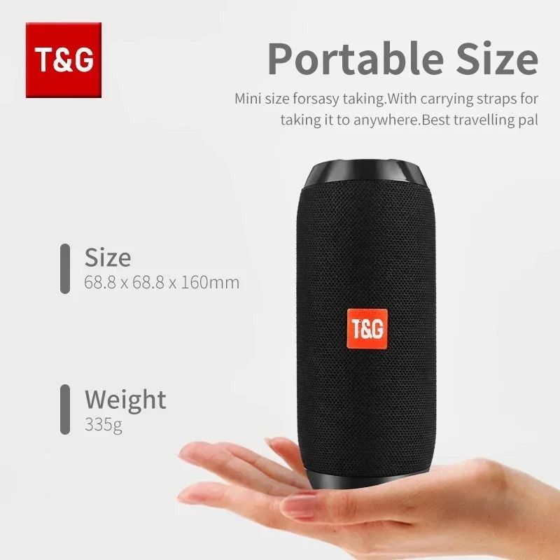 TG117 Bluetooth Speakers Portable Wireless Sound Box Outdoor Waterproof ...