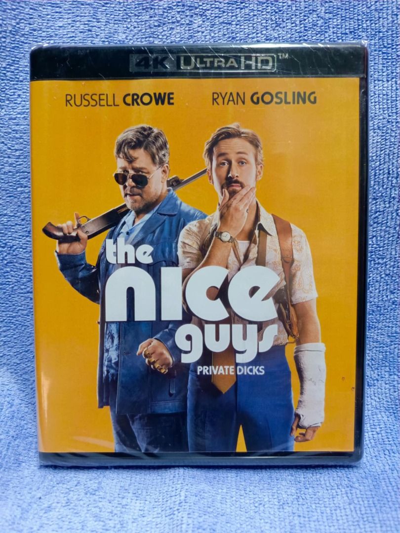 THE NICE GUYS (4K UHD) LETHAL WEAPON FALL GUY GLADIATOR NOTEBOOK ...