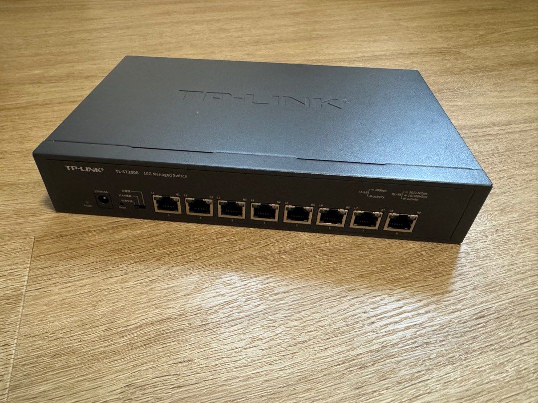 TP-Link TL-ST2008 10G 8 Port Managed Switch  10gbps63223291160066111