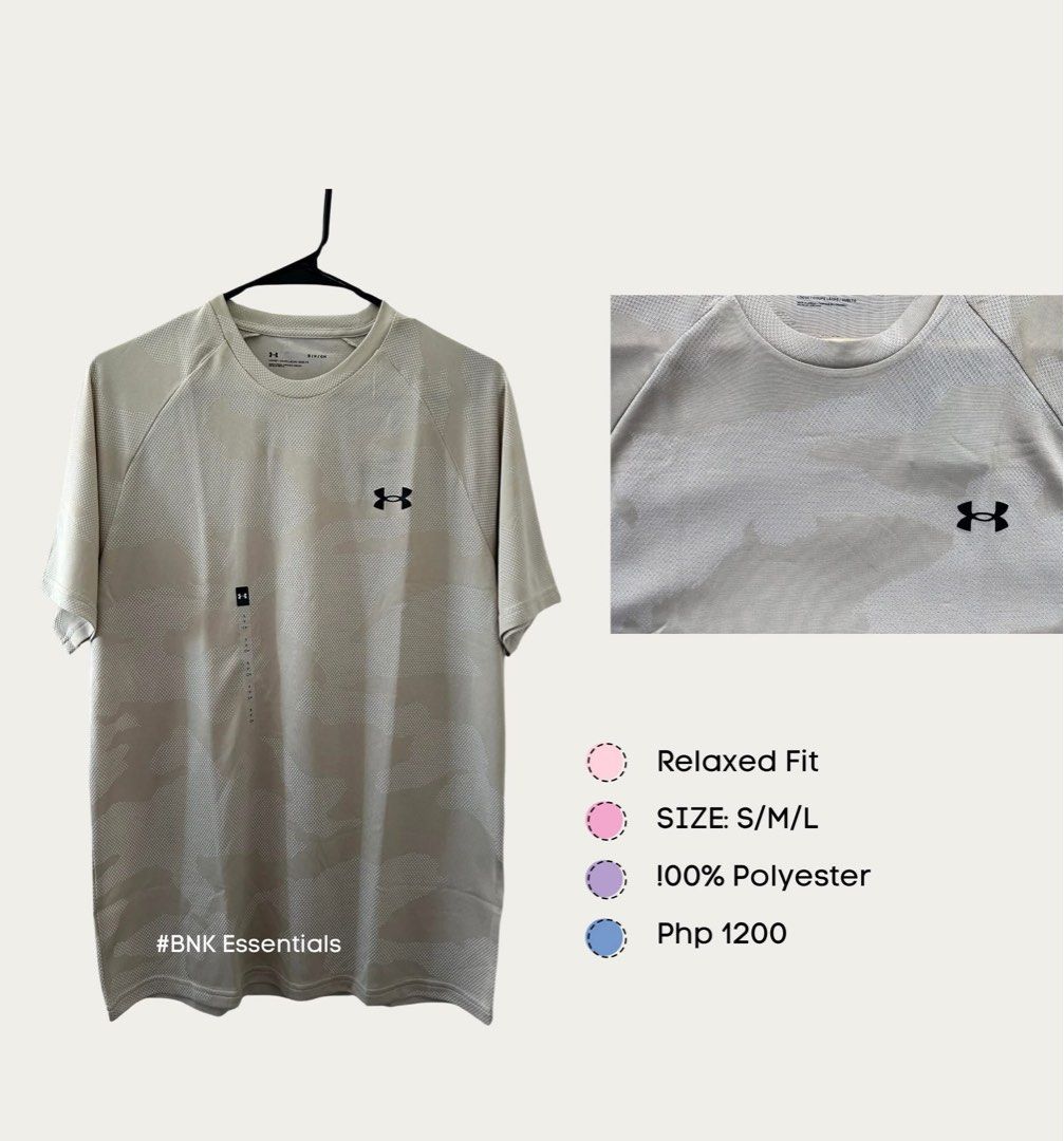 Under Armour Workout Shirts (Category: Activewear) located in Binan City. Submitted by nice_box (Listing ID 1376861667, Image 3). Description: Brand new Small/Medium/Large.