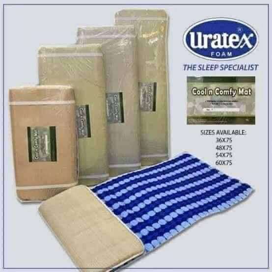 uratex foam with banig 3/4 (Category: Bed Frames & Mattresses) located in Manila. Submitted by dolorchris69891 (Listing ID 1376932111, Image 1). Description: uratex foam banig 3/4 single - 1700 double - 1900 queen - 2000 king - 2350.