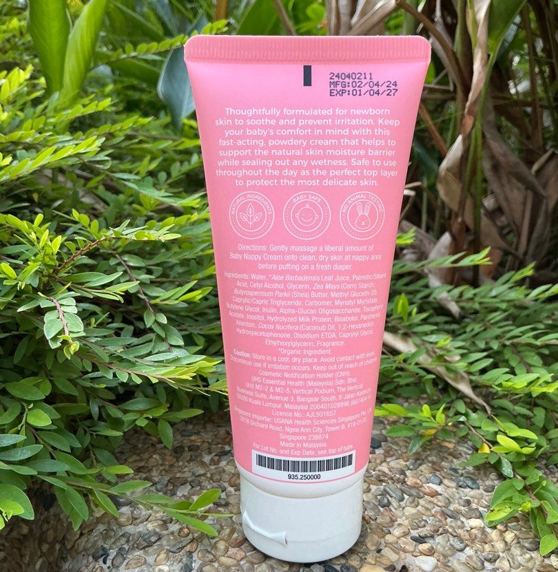 Usana Baby 👶 Nappy Cream (Category: Other Baby Bathing & Changing Needs) located in Singapore. Submitted by tigergem (Listing ID 1376956798, Image 2). Description: PLS REFER BIO 4 T&C.. Authentic BN Usana baby 👶 nappy cream 75ml. .