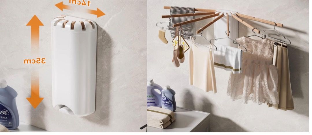 wall-mounted clothes drying rack,laundry rack