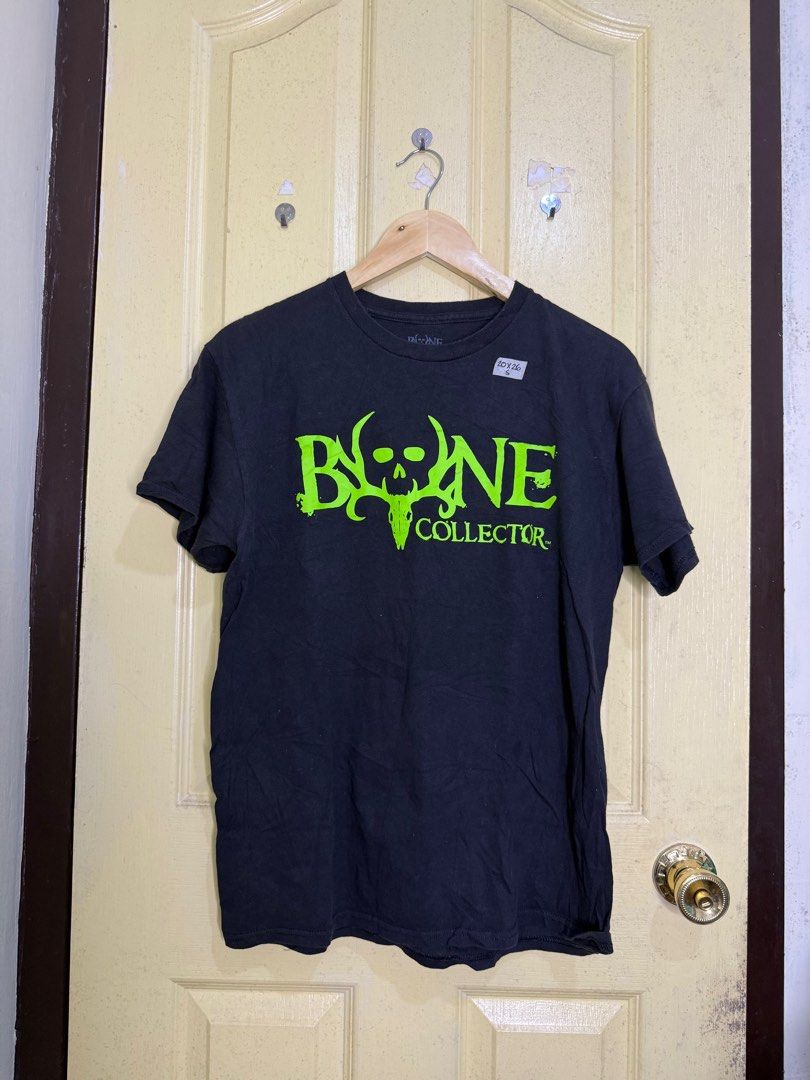 Y2k vibes Bone Collector shirt (Category: Tshirts & Polo Shirts ) located in Baguio. Submitted by thriftcraves (Listing ID 1376987371, Image 2). Description: Size:20x26 S Condition: Very Good Condition Color rate:9.5/10 Issue-None ⚠️This is a Thrifted Item only, Please manage your expectations ⚠️Color may Vary Due to Lighting ⚠️Need wash fresh from bale ⚠️No Cod ⚠️No returns/refund ⚠️flakers/joy miner will be added to story/ posted ⚠️1 day reserv