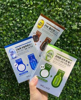 In Stock ⭐️ Free Shipping for 3 Items (Can Mix Other Styles) ⭐️ 🇰🇷Wellage Super Concentrated Emergency Essence Capsules (7 Pieces per Box) / Korea 🇰🇷Wellage Blue Hyaluronic Acid Magic Pills (7 Pieces per Box) / Wellage Magic Pills Centella Moisturizing Essence (7 Pieces per Box)64204535181827110