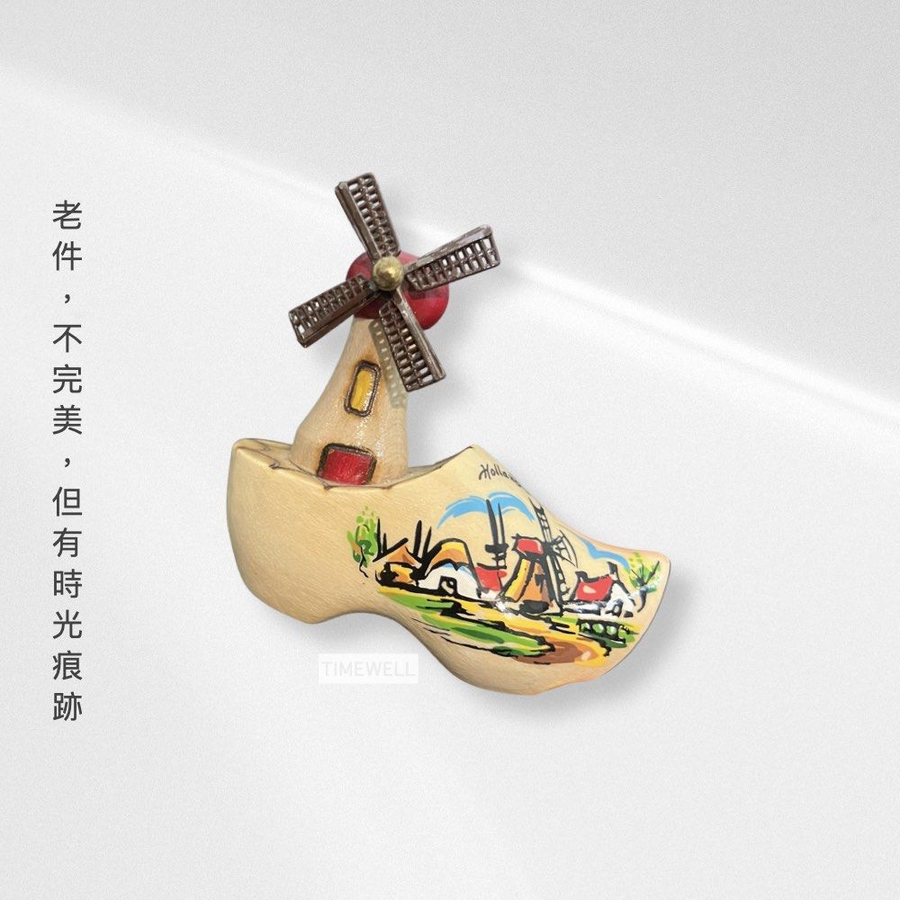 由 timewell (刊登 ID 1377024113，圖片 1) 提交，位於 台北市 (Taipei) 的 荷蘭 風車 木鞋｜風車可轉 老件 (類別：汽機車零配件)，說明：荷蘭攜回。