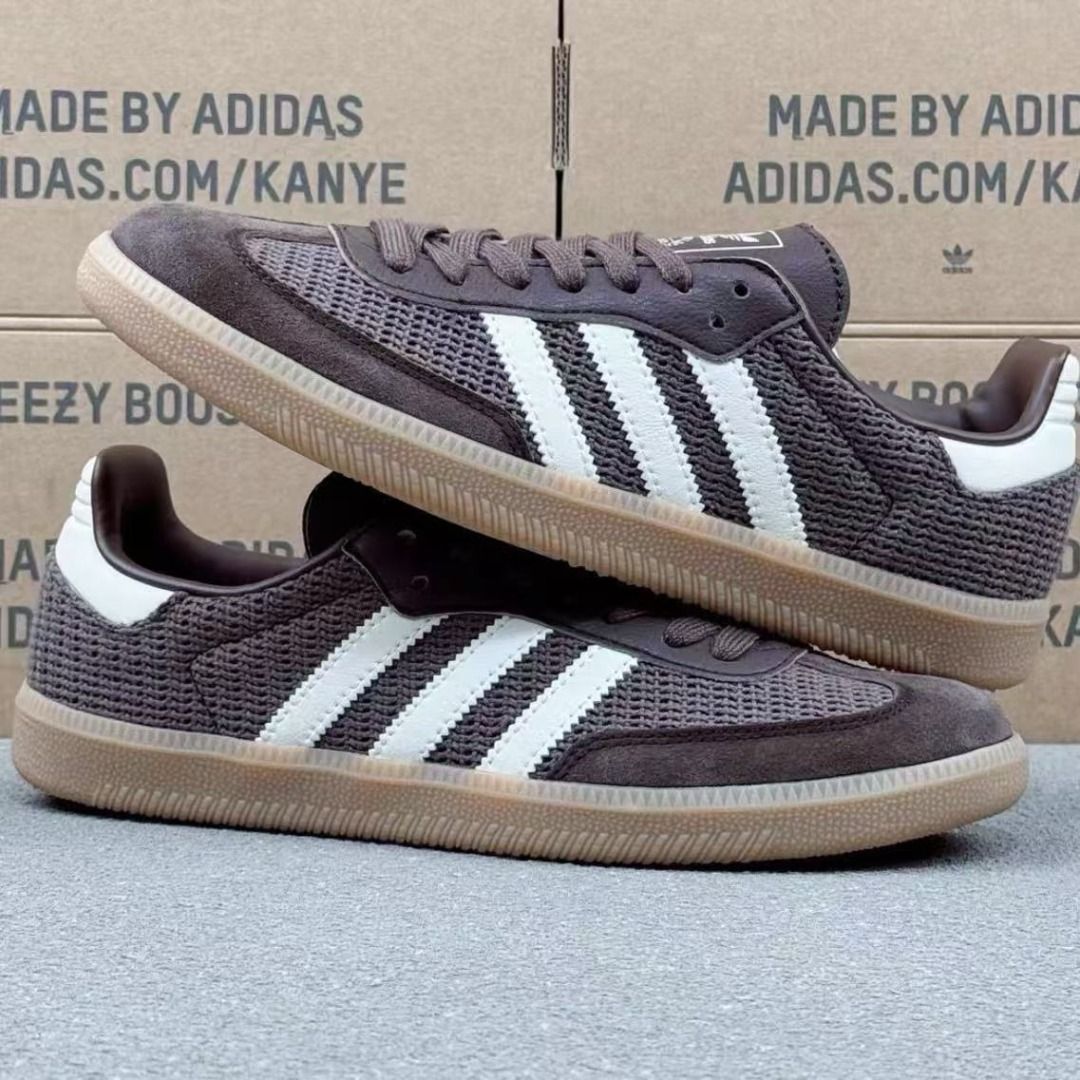 Adidas Samba OG Grid-woven Sneakers Unisex, Women's Fashion, Footwear ...