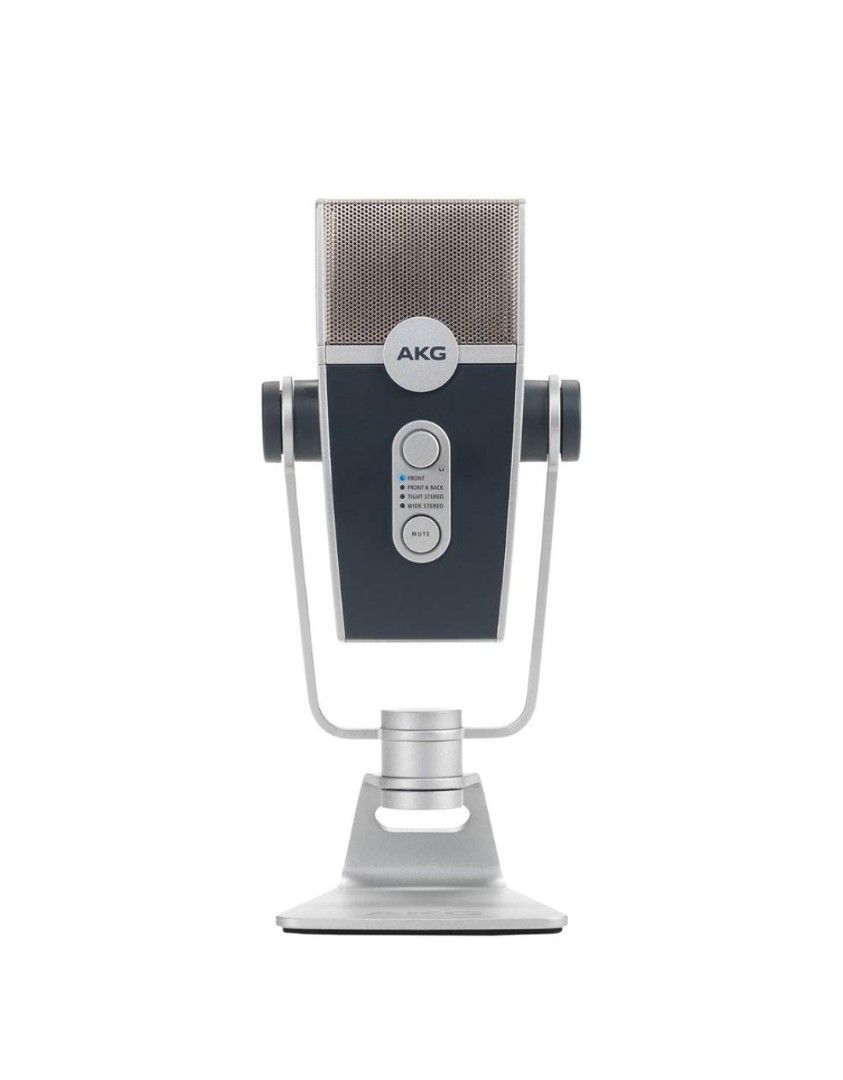 AKG Lyra USB Microphone (Category: Microphones) located in Singapore. Submitted by ps001 (Listing ID 1377117775, Image 1). Description: - AKG Lyra USB microphone - Excellent condition - Includes microphone, stand, and USB cable - Multiple recording modes - Sleek design - Ideal for podcasting, streaming, and vocal recording.