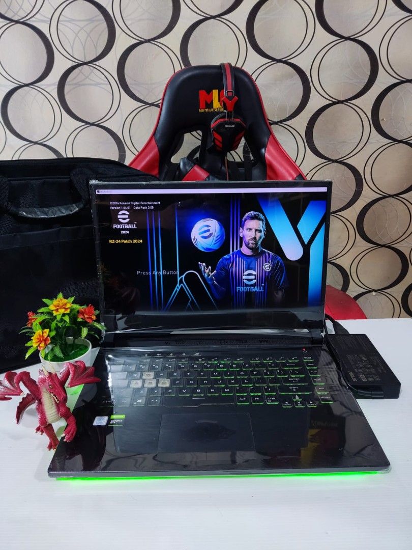 Asus ROG Strix G531GT Core i7 RAM 16GB SSD 512GB VGA Nvidia GTX